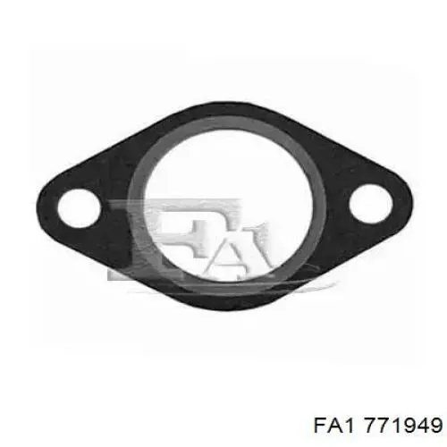 Do koszyka 771949 FA1 Uszczelka rury odbiornika tłumika