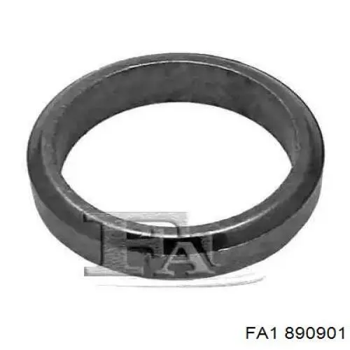 Do koszyka 890901 FA1 Uszczelka rury odbiornika tłumika