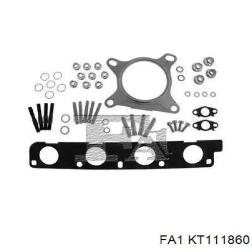 KT111860E FA1 uszczelka turbiny, zestaw montażowy