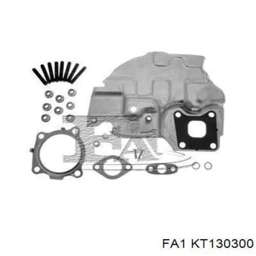 Uszczelka turbiny, zestaw montażowy Ford Focus 4 (HP)