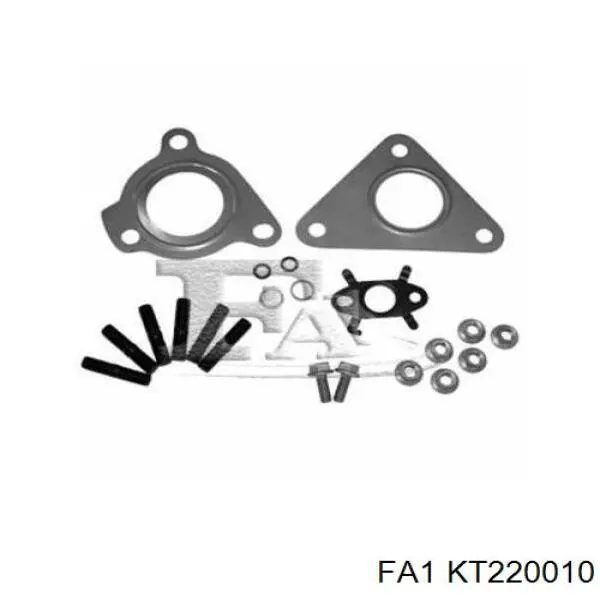KT220010 FA1 Uszczelka turbiny, zestaw montażowy