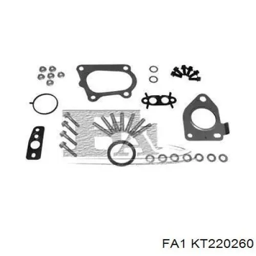 KT220260 FA1 Uszczelka turbiny, zestaw montażowy