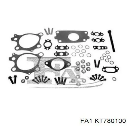 KT780100 FA1 Uszczelka turbiny, zestaw montażowy