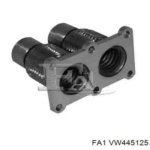 Łącznik elastyczny wydechu FA1 VW445125 cena, od 70,56 USD