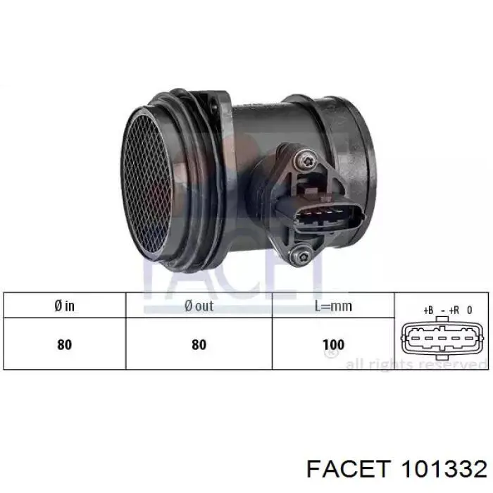 Czujnik przepływu powietrza, przepływomierz powietrza M.A.F. Ford 280218134 cena, od 104,29 USD