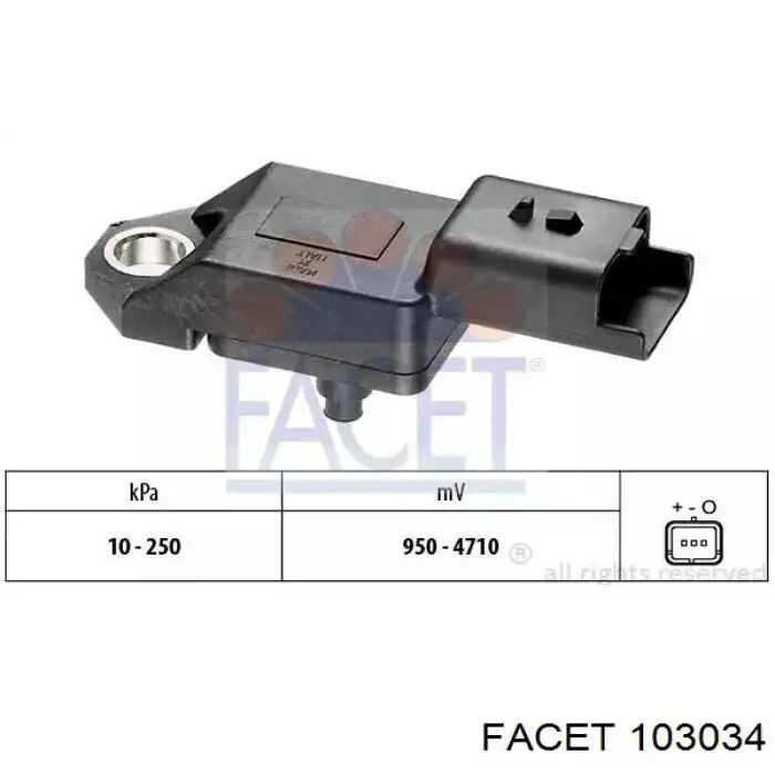 Czujnik ciśnienia w kolektorze ssącym, MAP Continental/Siemens 5WK9700Z cena, od 26,16 USD