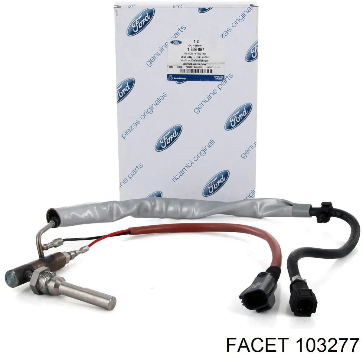 Do koszyka 8V215H209CC Ford Czujnik ciśnienia spalin