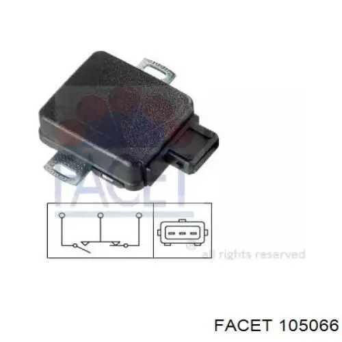 Czujnik położenia przepustnicy (potencjometr) 8945232020 Toyota