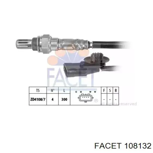 Sonda lambda, czujnik tlenu DE6001549007 DECARO