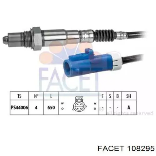 Do koszyka 3M519G444AA Ford Sonda lambda czujnik tlenu po katalizatorze