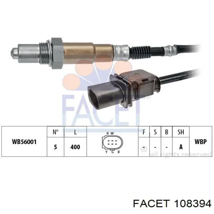 Sonda lambda czujnik tlenu przed katalizatorem Hyundai/Kia 393502A640 cena, od 69,52 USD
