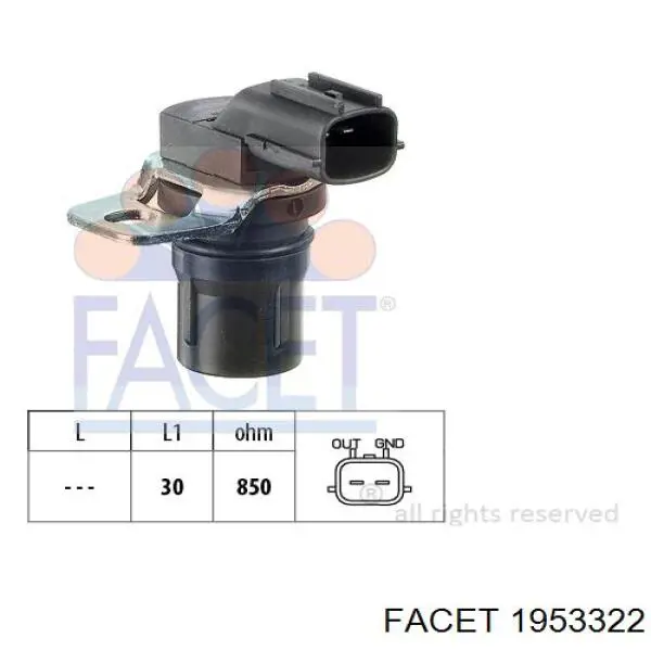 Czujnik prędkości 4882780 Ford