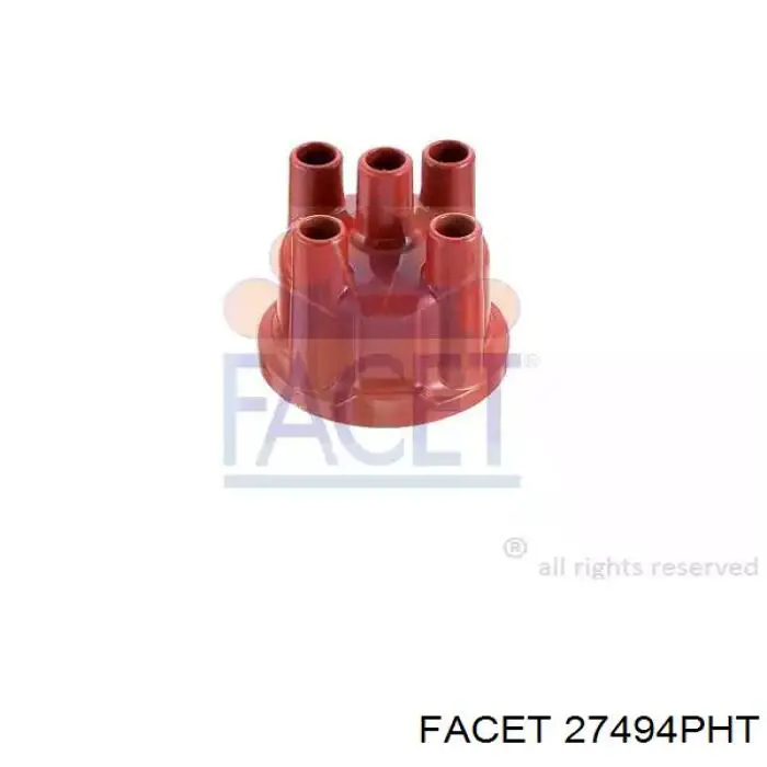Kopułka rozdzielacza zapłonu Facet 27494PHT cena, od 9,64 USD