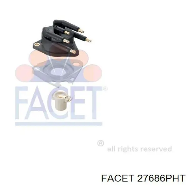 Kopułka rozdzielacza zapłonu Facet 27686PHT cena, od 45,66 USD