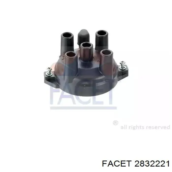 Kopułka rozdzielacza zapłonu Facet 2832221 cena, od 12,66 USD