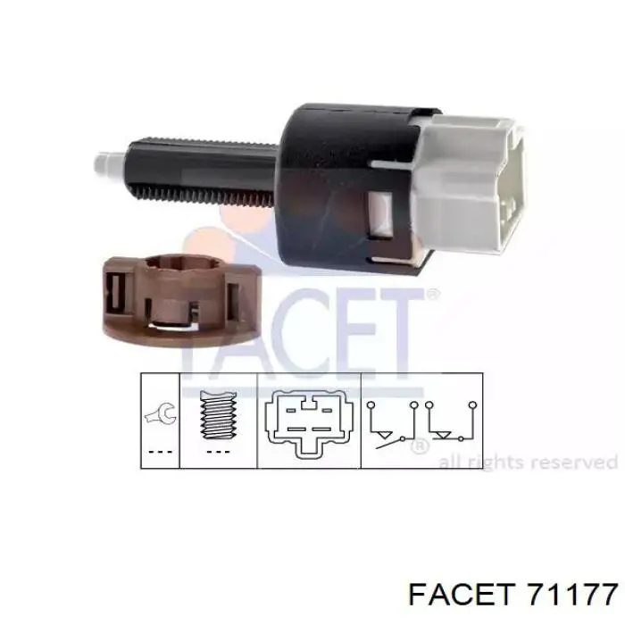8614A018 Mitsubishi Czujnik włącznika świała stop