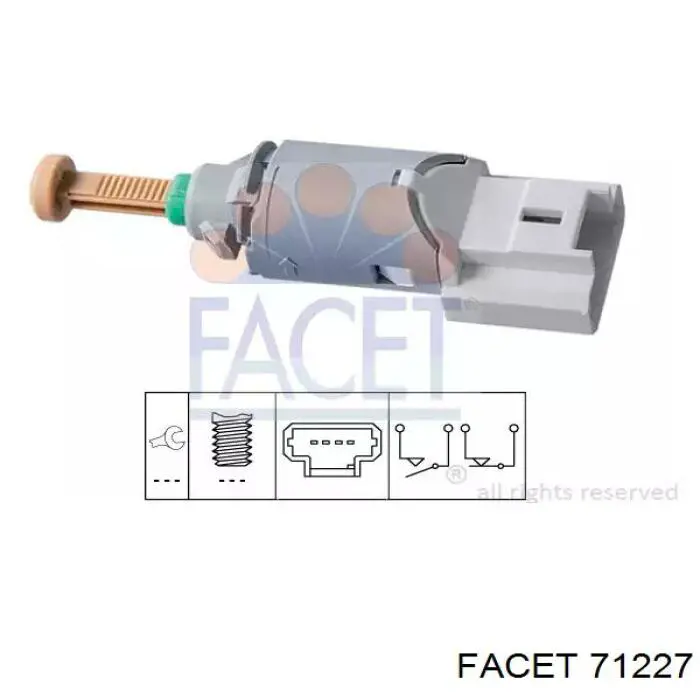 Czujnik włącznika świała stop Facet 71227 cena, od 10,93 USD