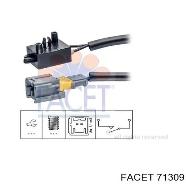 Czujnik położenia pedału sprzęgła Facet 71309 cena, od 31,33 USD