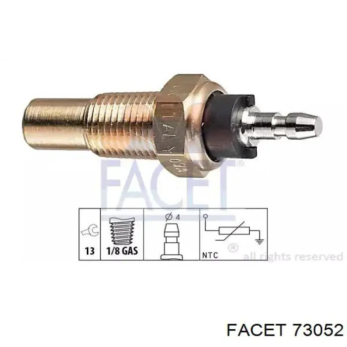 Czujnik temperatury płynu chłodzącego 37750PH2014 Honda