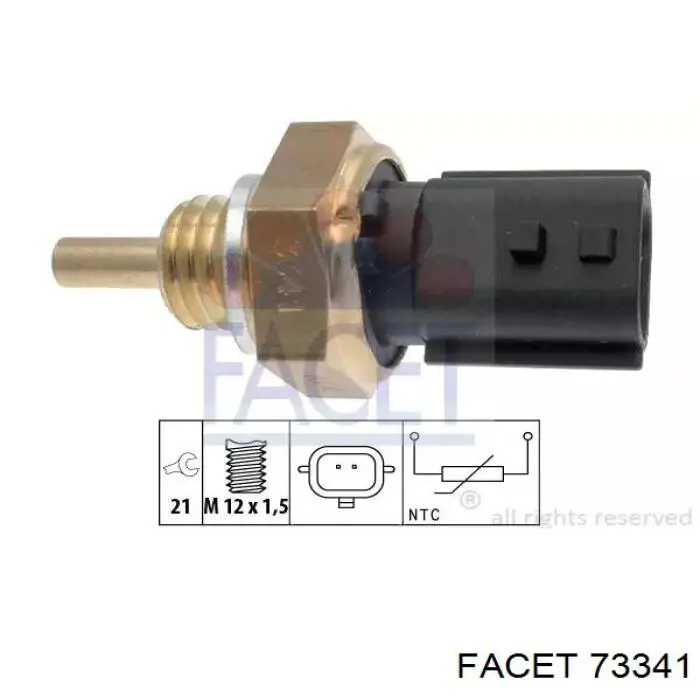 Czujnik temperatury płynu chłodzącego Magneti Marelli 171916011470 cena, od 11,62 USD
