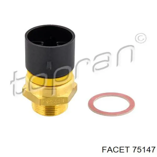 Czujnik temperatury płynu chłodzącego (włączenia wentylatora chłodnicy) Facet 75147 cena, od 7,57 USD