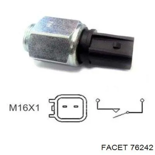 Do koszyka 76242 Facet Czujnik włączania światła cofania