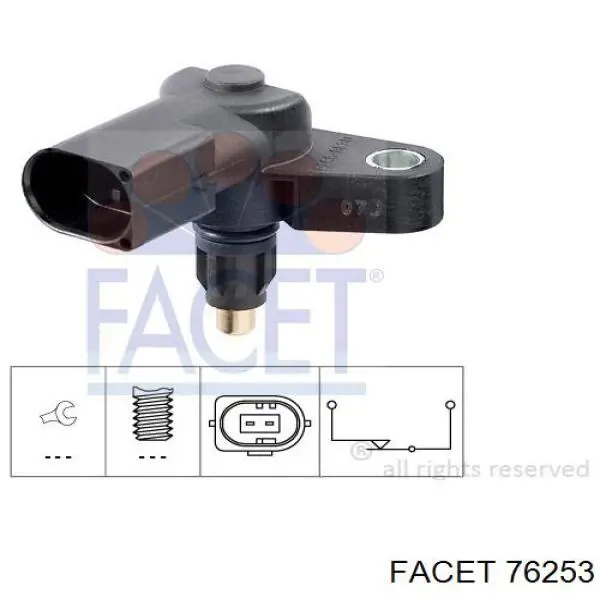 Do koszyka 2035450106 Mercedes Czujnik włączania światła cofania