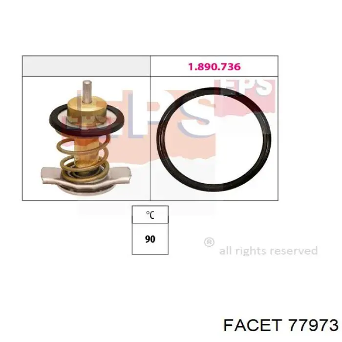 Termostat SsangYong Rexton W I SUV (2012 - 2017) cena, od 73,59 USD