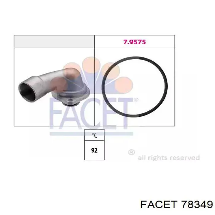 Termostat Facet 78349 cena, od 25,70 USD