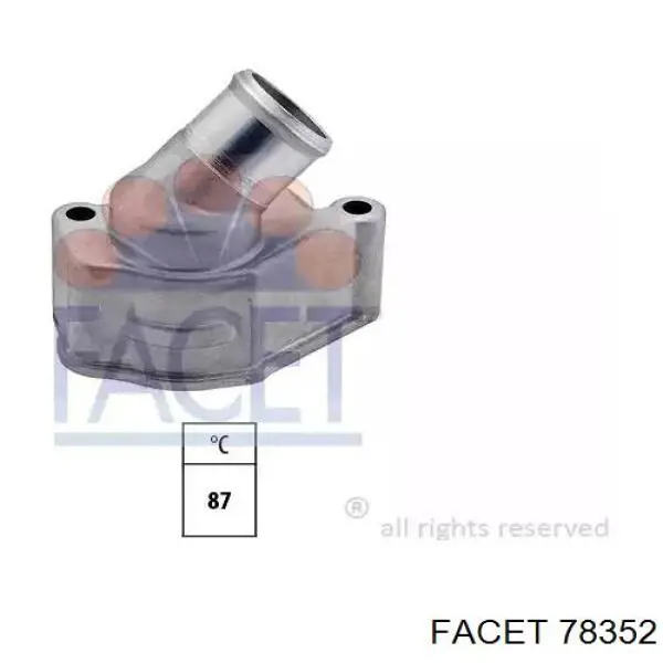 Termostat Facet 78352 cena, od 22,07 USD