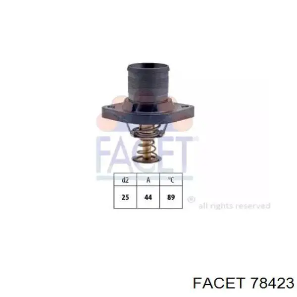 Termostat Facet 78423 cena, od 15,93 USD