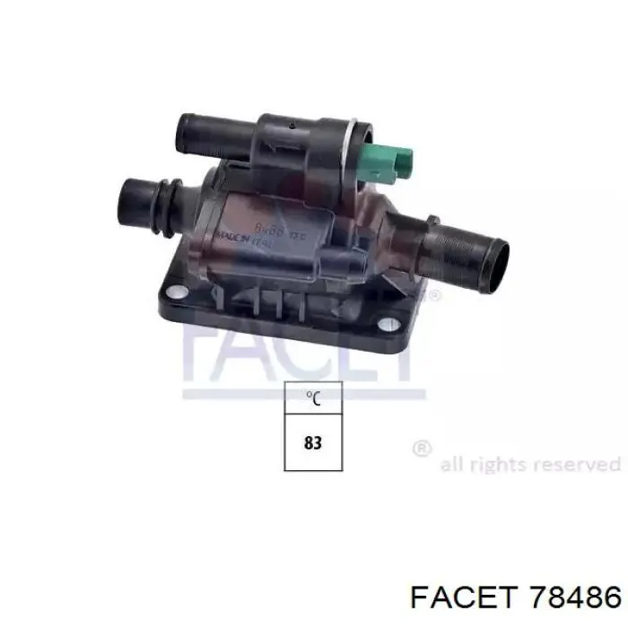 Termostat Facet 78486 cena, od 28,59 USD