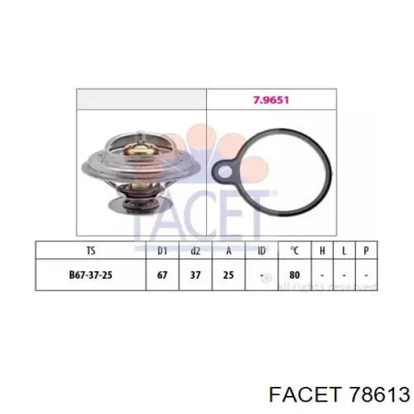 Do koszyka 78613 Facet Termostat