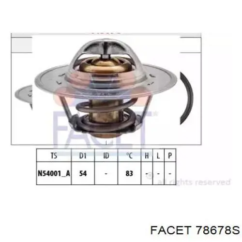 78678S Facet Termostat