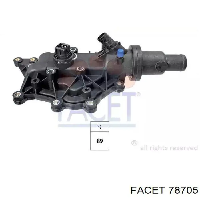 Obudowa termostatu Facet 78705 cena, od 37,92 USD