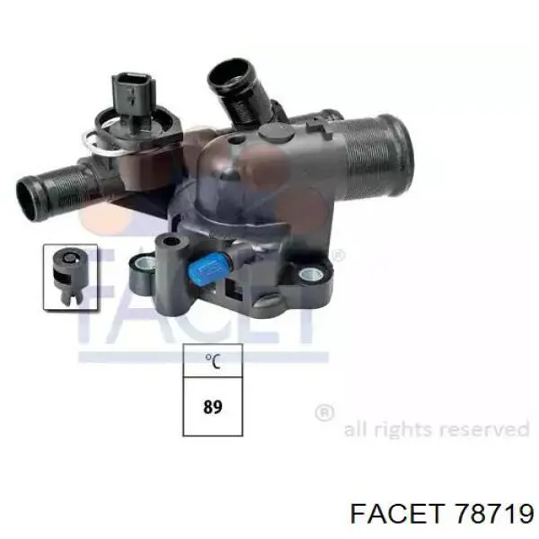 Obudowa termostatu Facet 78719 cena, od 34,25 USD