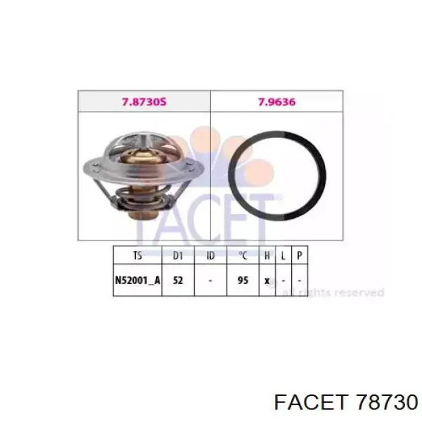 Termostat Tama W52NA95 cena, od 15,76 USD