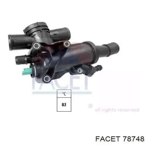 Obudowa termostatu Facet 78748 cena, od 48,01 USD