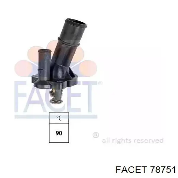 Termostat Facet 78751 cena, od 25,42 USD