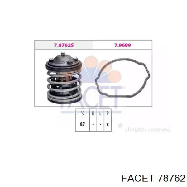 Termostat Facet 78762 cena, od 24,57 USD