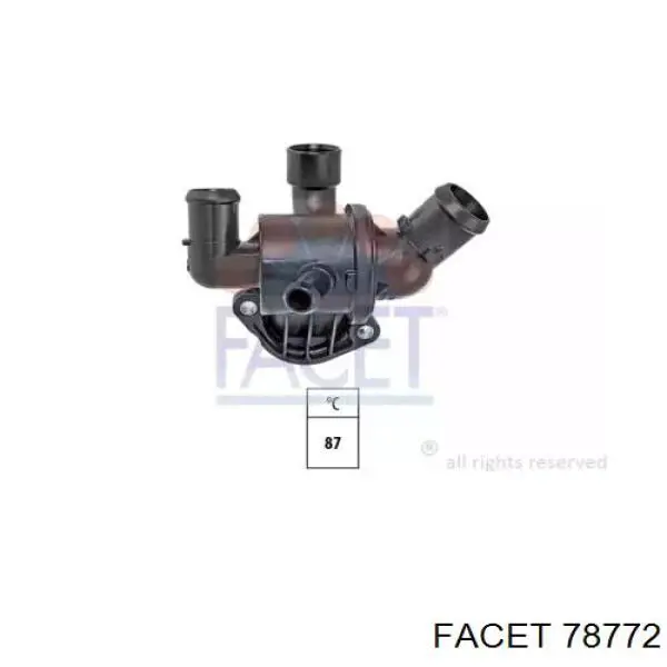 Obudowa termostatu Facet 78772 cena, od 31,86 USD