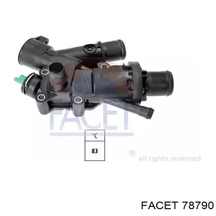Termostat Facet 78790 cena, od 47,78 USD