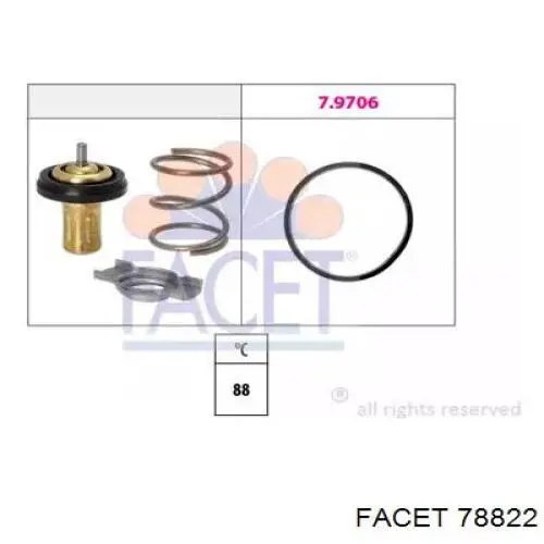 Termostat Opel 55566104 cena, od 20,40 USD