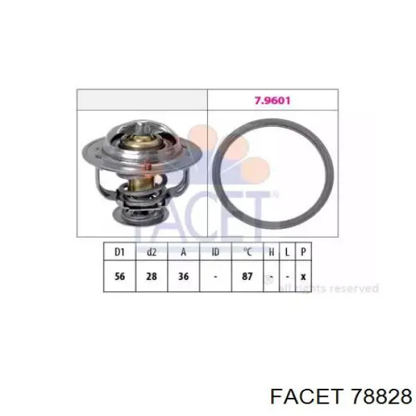 Do koszyka 78828 Facet Termostat