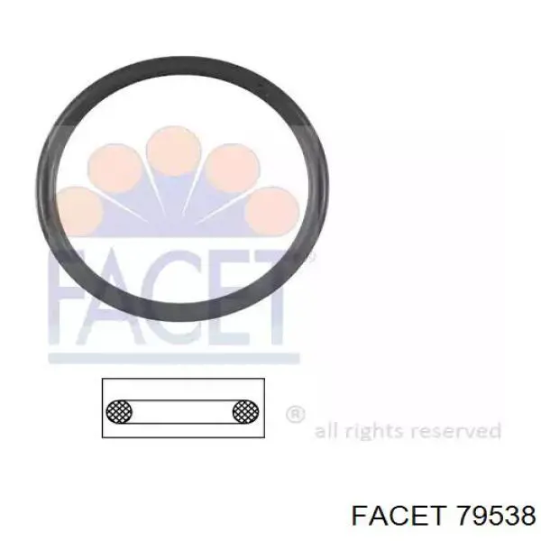 Do koszyka 1214650502 JP Group Uszczelka termostatu