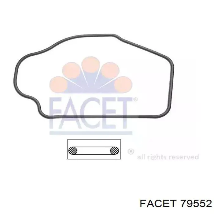 Uszczelka termostatu 90411950 General Motors