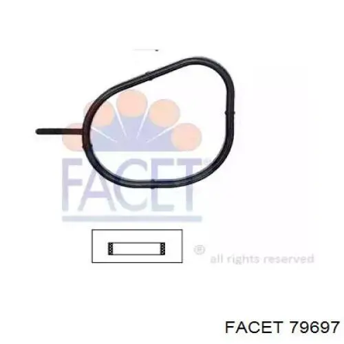 Uszczelka obudowy termostatu Facet 79697 cena, od 5,06 USD