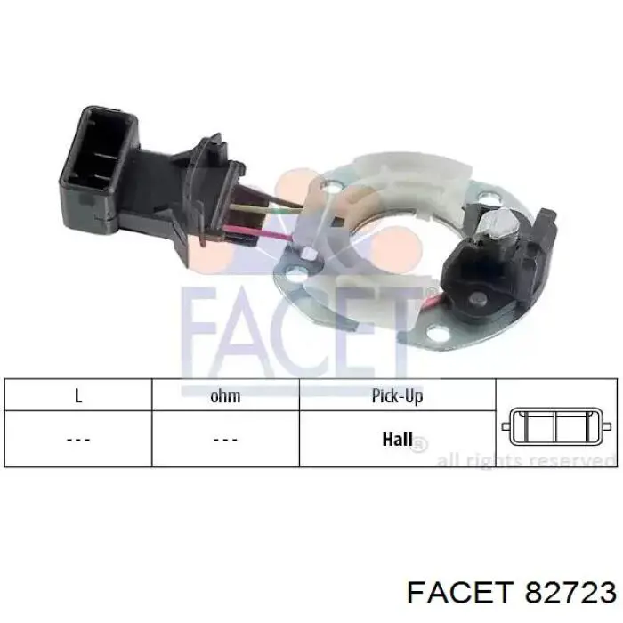 Czujnik Halla Facet 82723 cena, od 13,40 USD