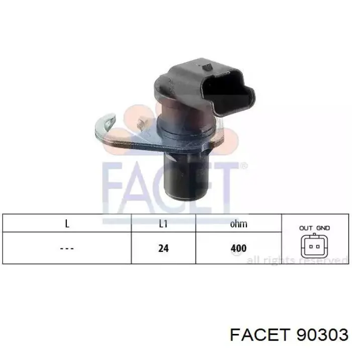 Do koszyka 9632889780 Peugeot/Citroen Czujnik położenia wału korbowego