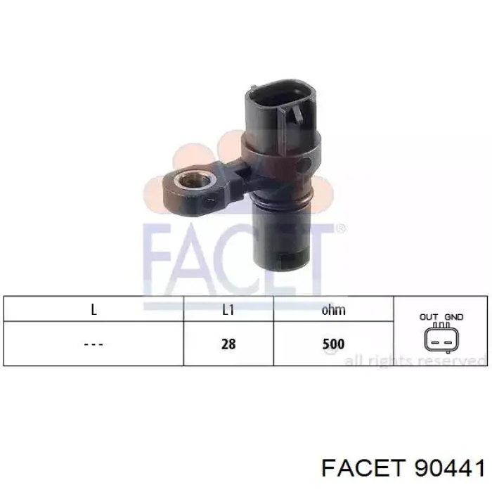 Czujnik prędkości Facet 90441 cena, od 30,70 USD